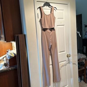 Spring haze taupe set